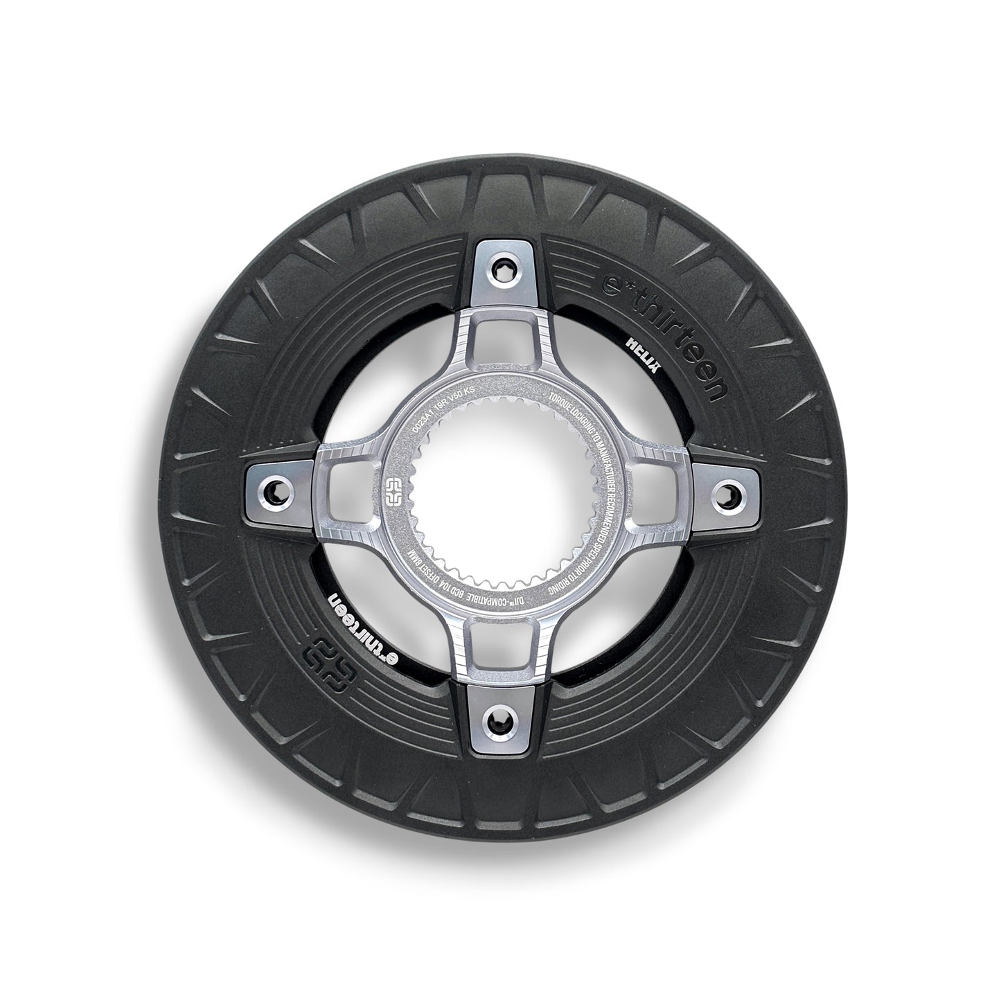 Turbocharger Race 104BCD e*spec Spider, Bashguard and Chainring ethirteen UK