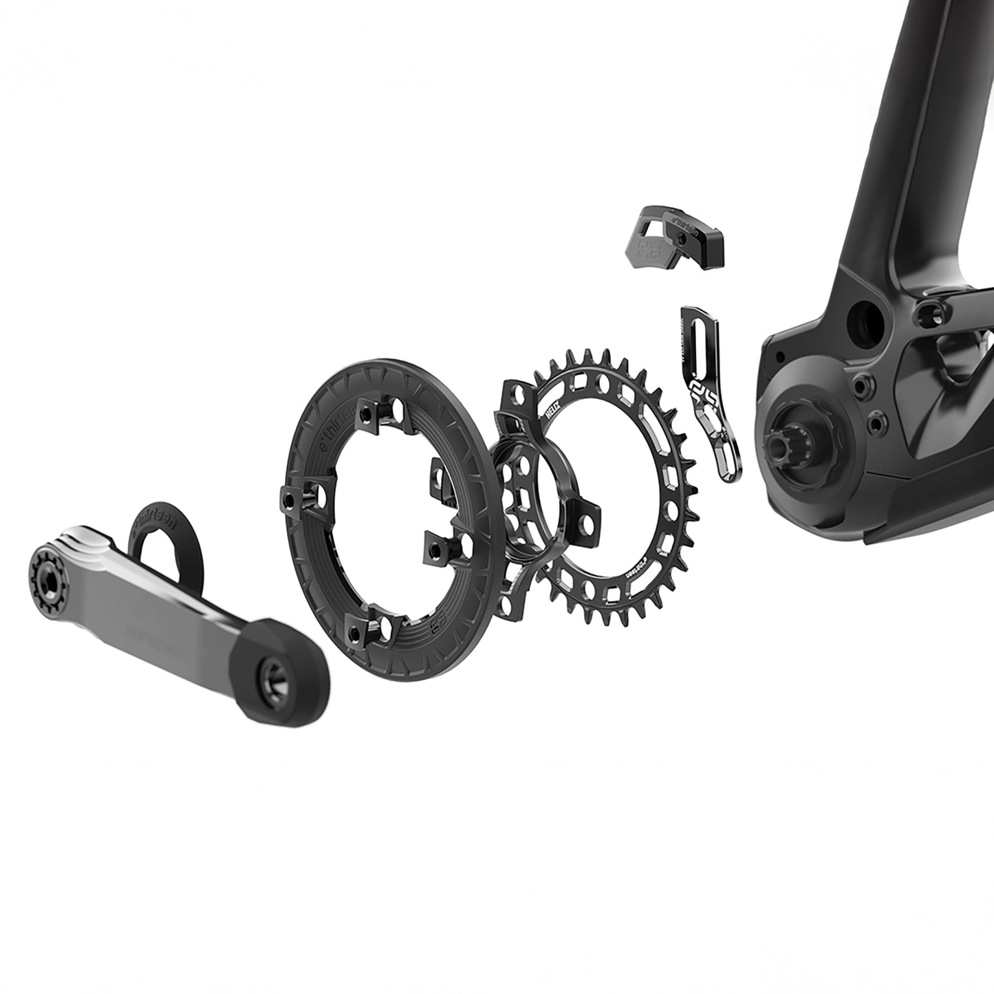 Turbocharger Race 104BCD e*spec Spider, Bashguard and Chainring ethirteen UK