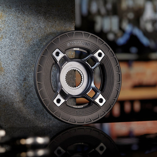 Turbocharger Race 104BCD e*spec Spider, Bashguard and Chainring ethirteen UK