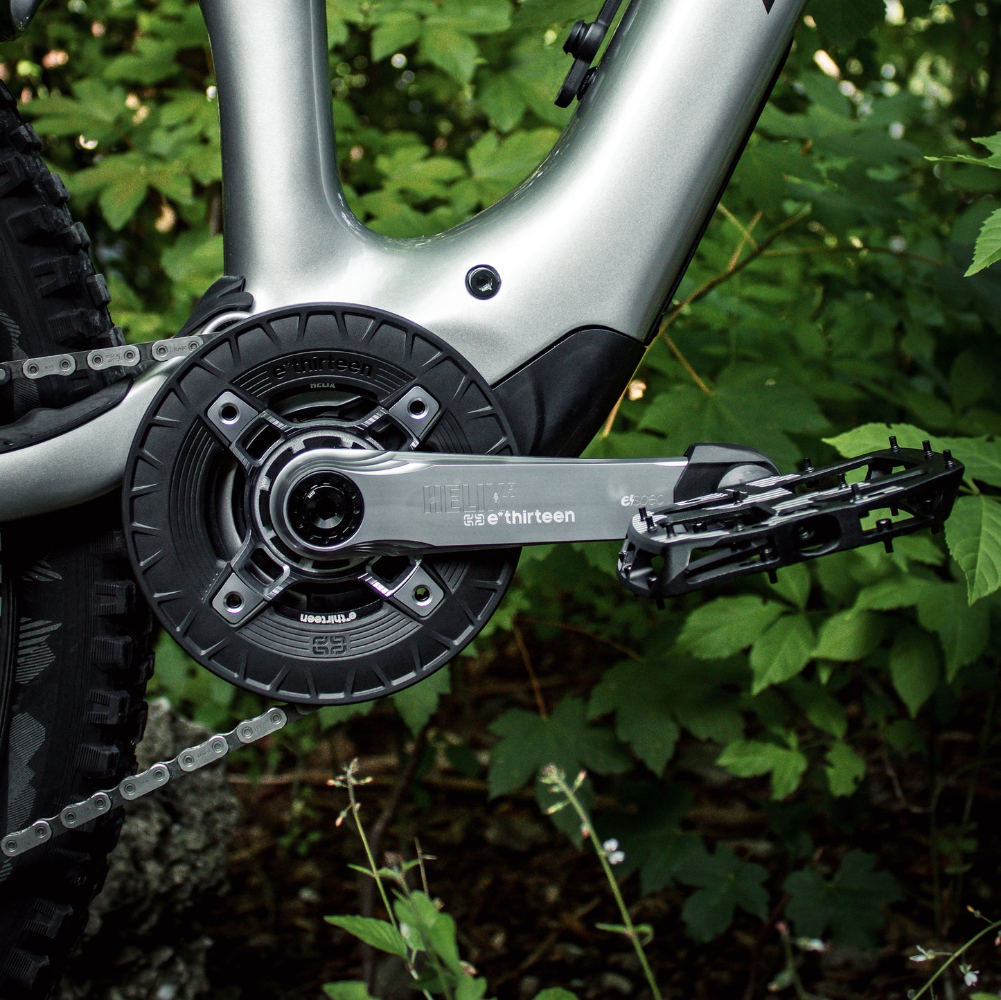 Turbocharger Race 104BCD e*spec Spider, Bashguard and Chainring ethirteen UK